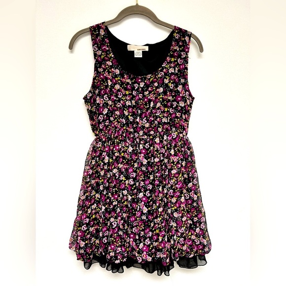 Sans Souci Pink Floral Sleeveless A-Line Dress M Medium NWOT​​ - Picture 1 of 7